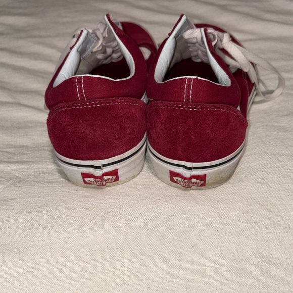 Vans Men's Burgundy Sneakers - Picture 4 of 6